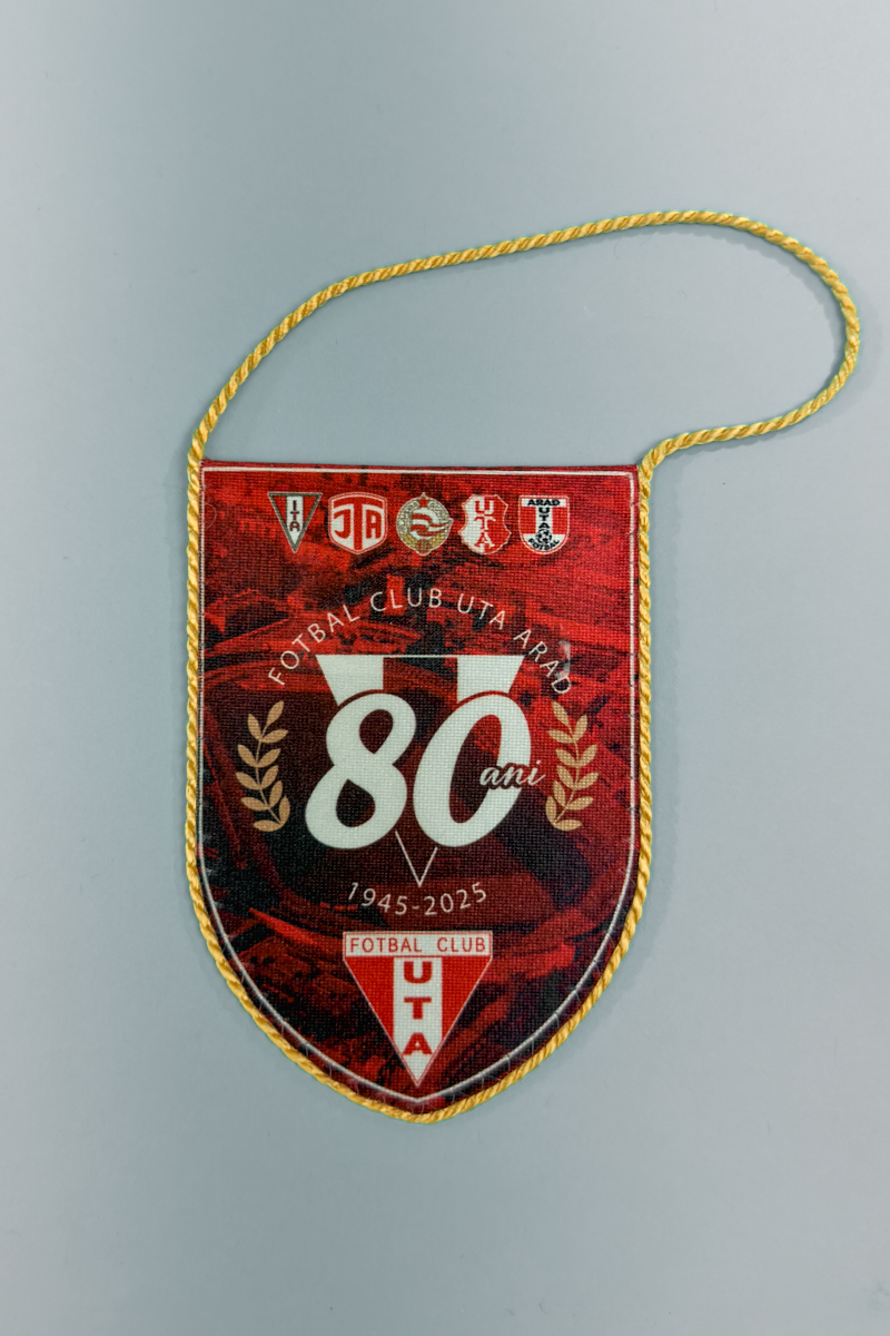 Fanion mic aniversar UTA 80 de ani - ediție specială