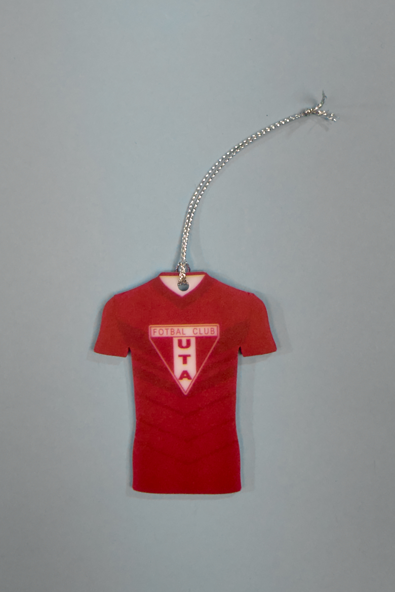 Glob tricou UTA roșu alb - decor brad model echipament