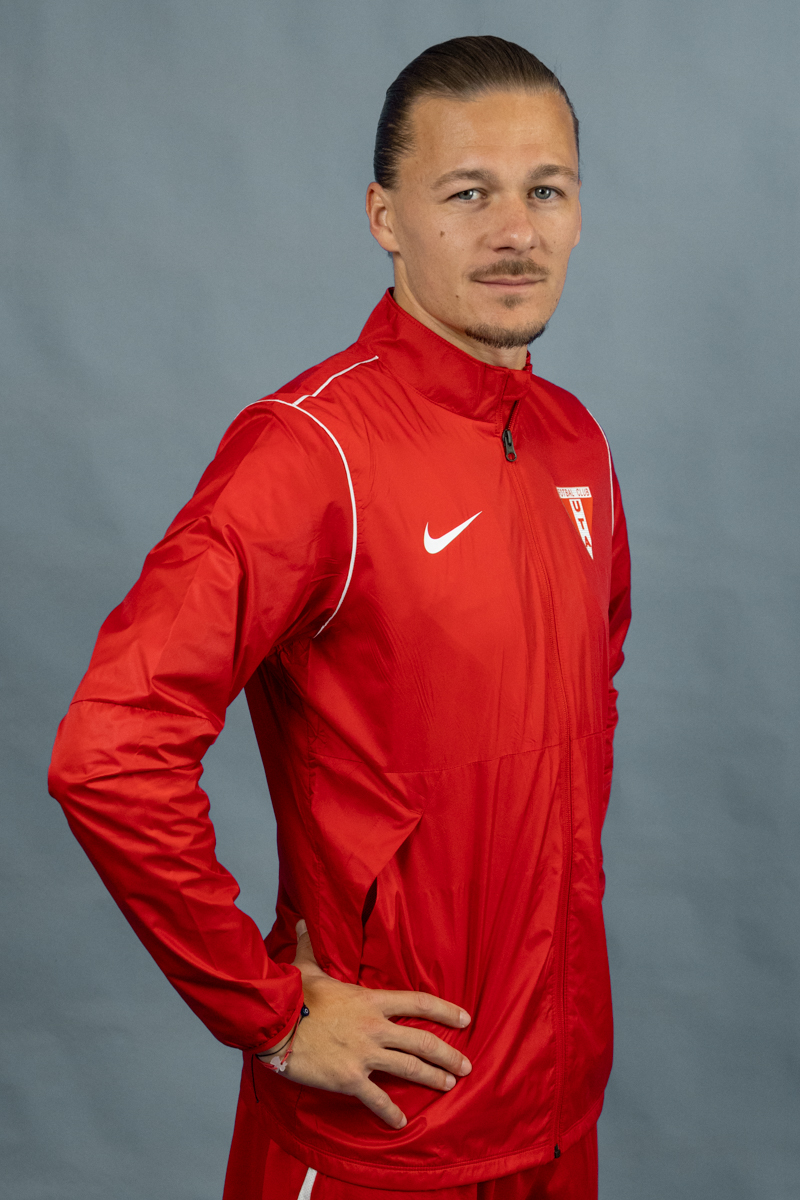 Geacă de vânt UTA Nike bărbați roșie – protecție ușoară