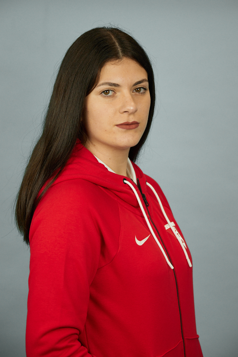 HANORAC NIKE ROȘU UTA CU FERMOAR, FEMEI – CONFORT ZILNIC