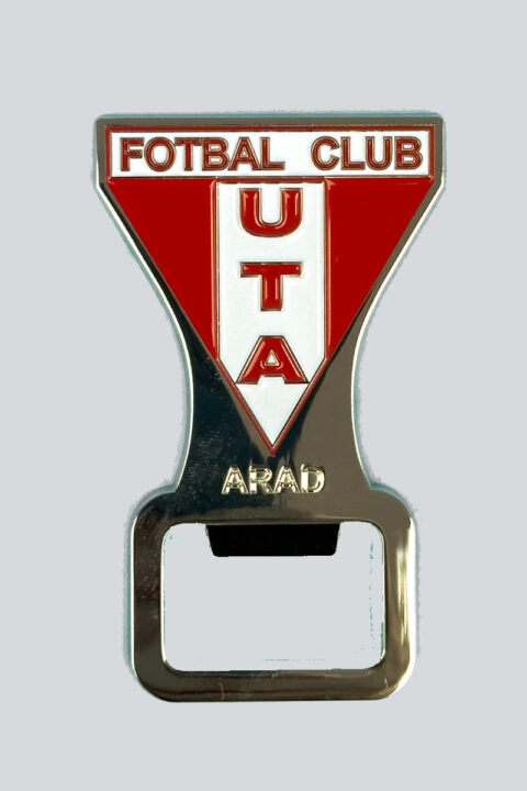 Magnet deschizător siglă UTA – accesoriu metalic 2-în-1