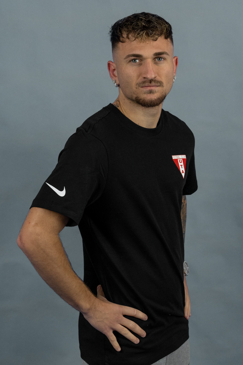 Tricou bărbați negru bumbac UTA, Nike