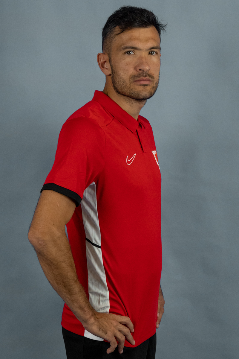Tricou polo bărbați Nike roșu tehnologie Dri-FIT