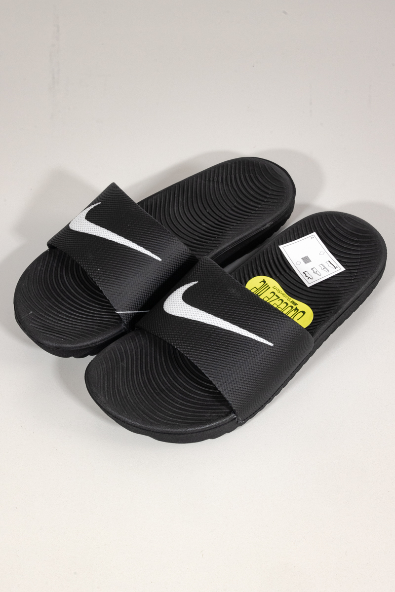 Nike Kawa Slide copii negru - șlapi confortabili pentru vară