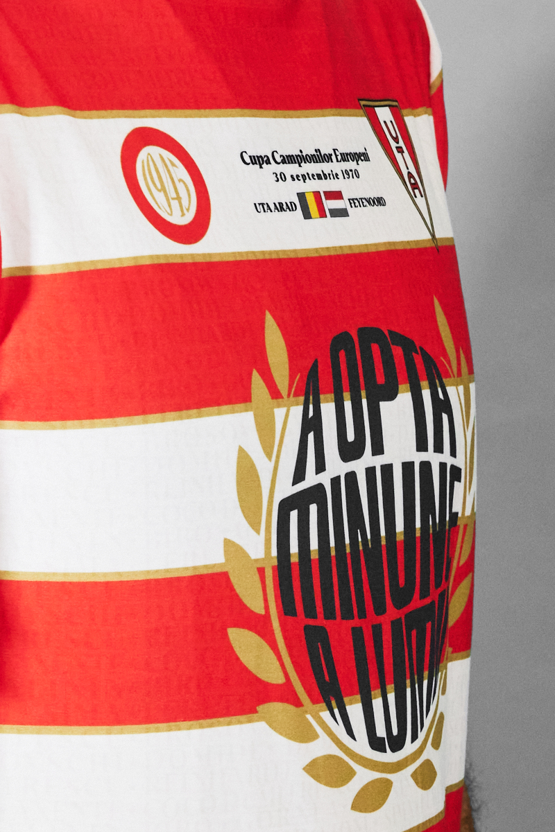 Tricou aniversar UTA - Feyenoord: A Opta Minune a Lumii, ediție specială cu numele eroilor
