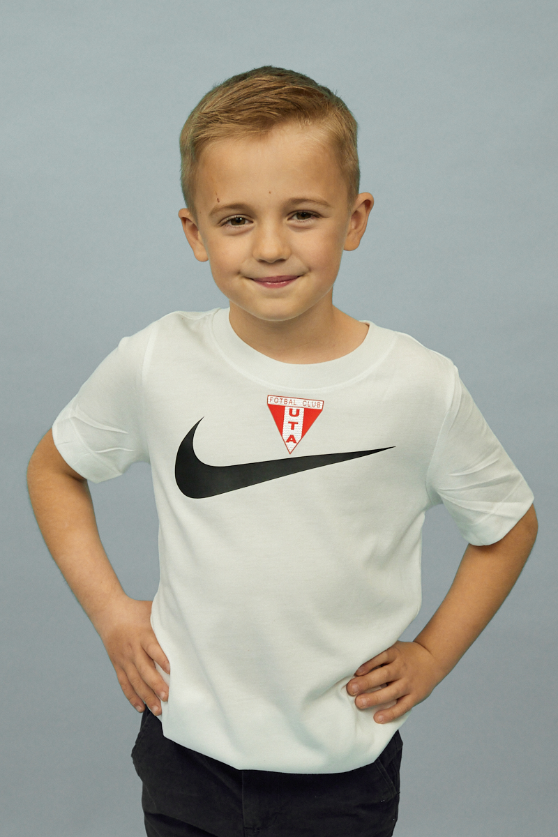TRICOU TEE UTA LOGO NIKE COPII ALB – CONFORT ZILNIC