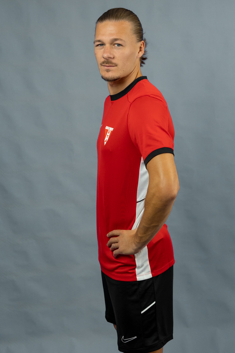 Tricou prezentare bărbați Nike roșu tehnologie Dri-FIT