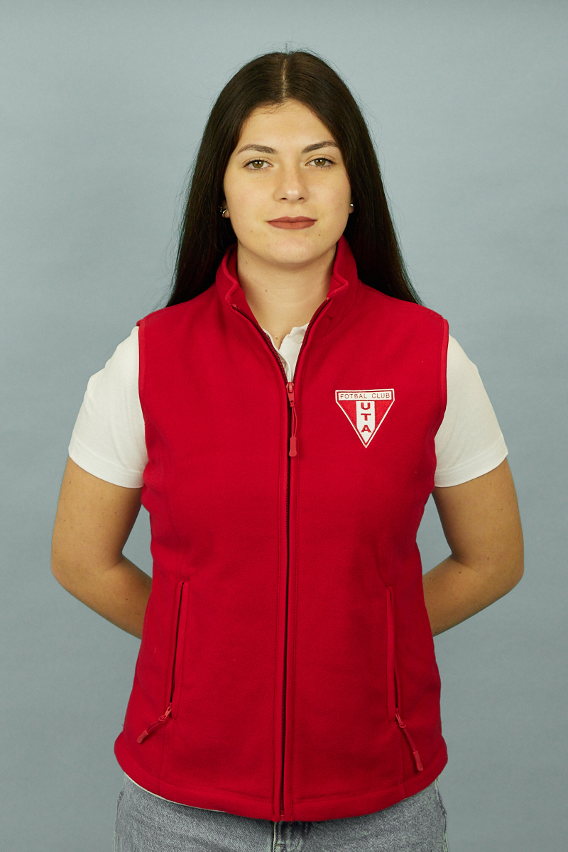 VESTĂ FEMEI ROȘIE UTA FLEECE6