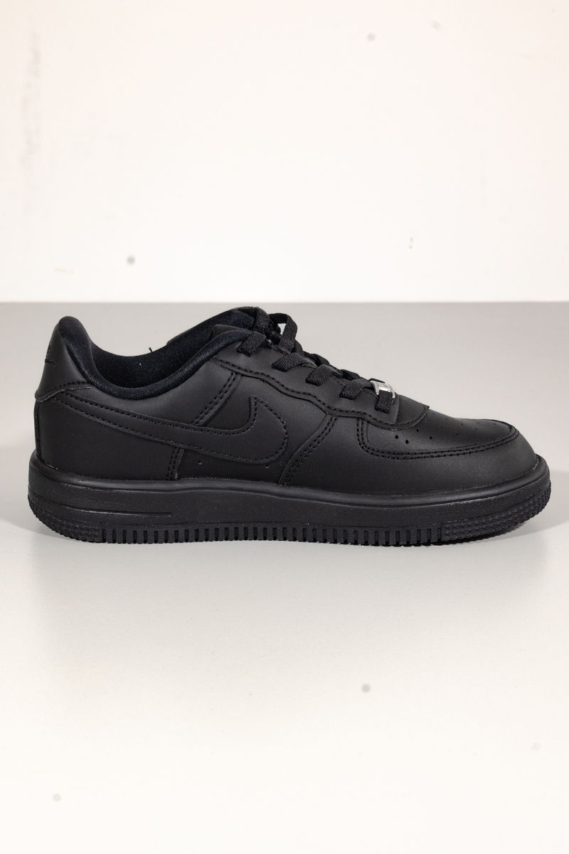 Nike Air Force 1 EasyOn negru pantofi sport copii cu închidere rapidă