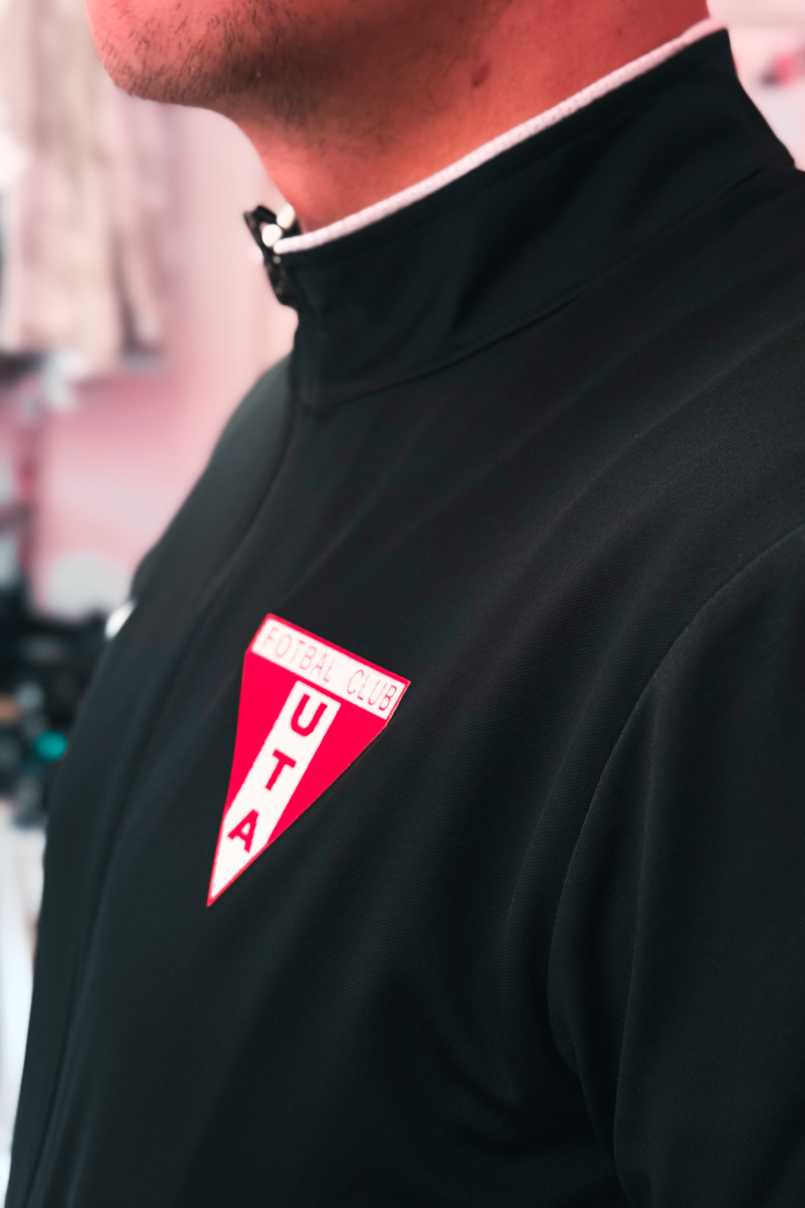 Bluză trening negru UTA NIKE - adult