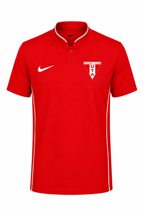 TRICOU POLO PREZENTARE UTA BĂRBAȚI NIKE ROȘU CU TEHNOLOGIE DRI-FIT