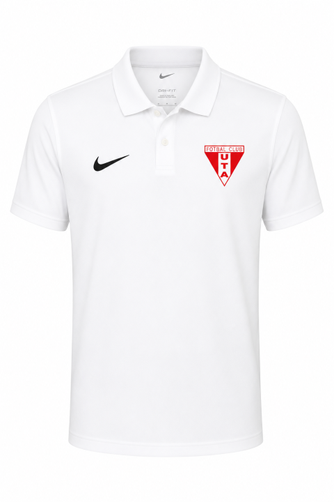 TRICOU POLO NIKE BĂRBAȚI ALB UTA CU TEHNOLOGIE DRI-FIT