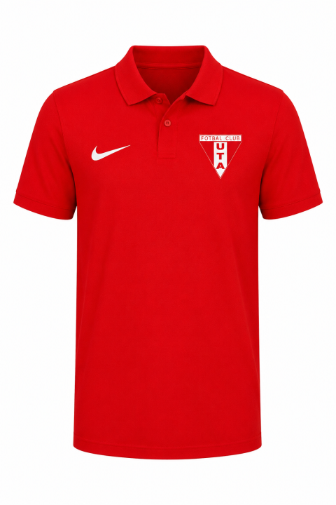 TRICOU UTA POLO NIKE COPII ROȘU CU TEHNOLOGIE DRI-FIT